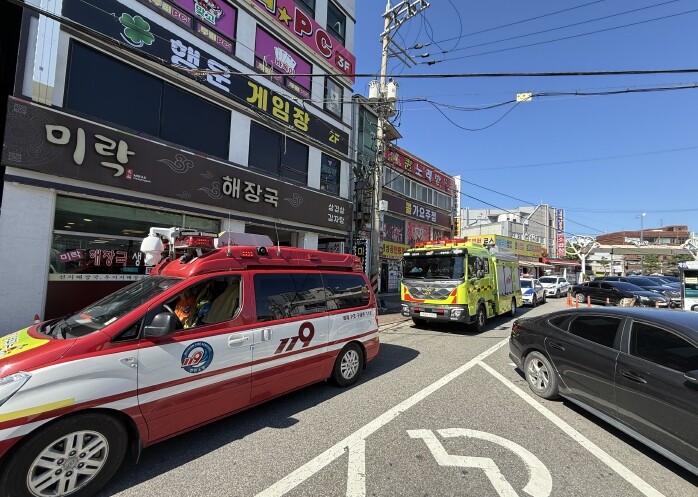 계양소방서, 소방차 출동로 확보·길 ...