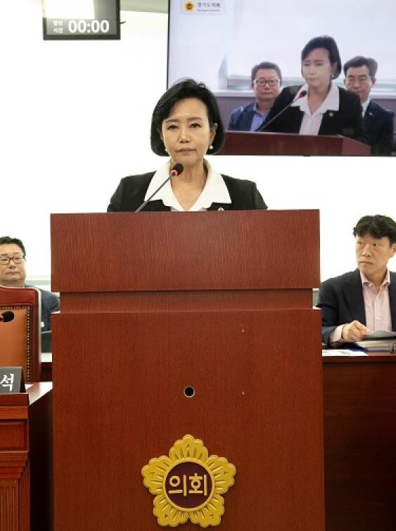 경기도의회 정윤경 부의장, '...