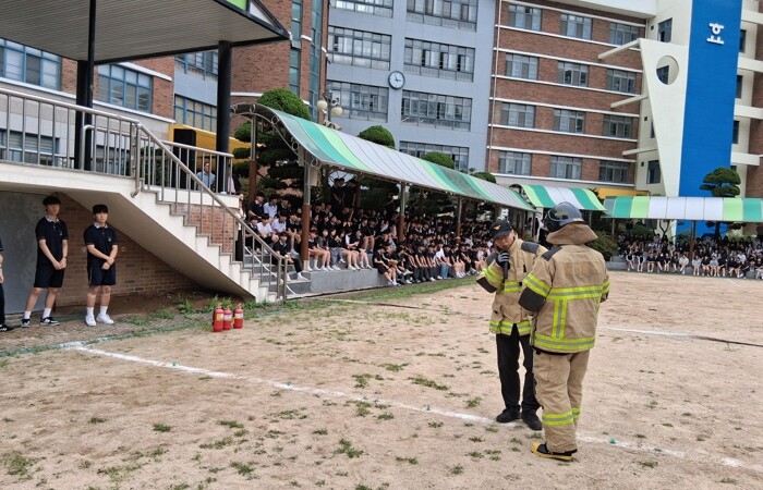 계양소방서, 효성고등학교 대상 공공기...