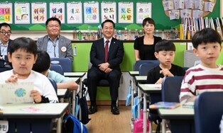 인천시장, 늘봄학교 현장 방문 이어‘i-RISE 늘봄 비전 선포’