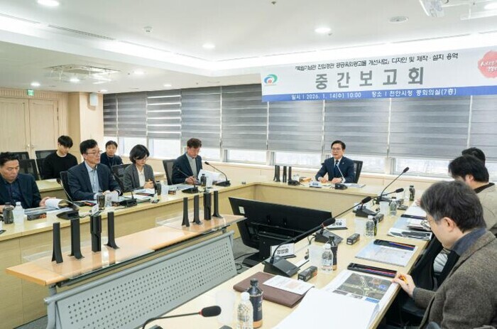 천안시, 독립기념관 진입로 광고물 정...