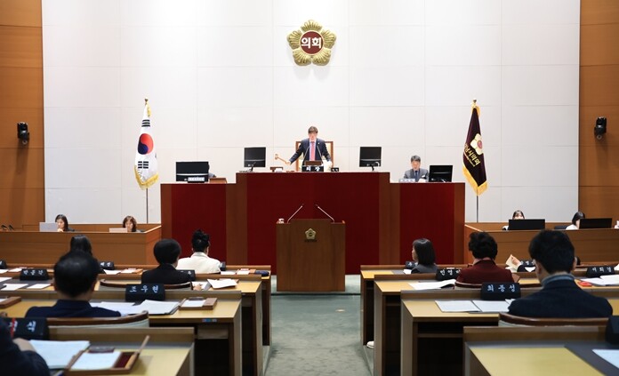 성남시의회, 제308회 임시회 폐회