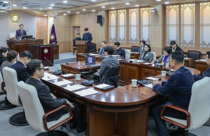 홍성군의회, 제318회 임시회 개회