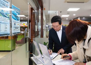 이상일 용인특례시장, 경기남부광역철도 신설 등 철도망 구축 위한 서명운동 동참