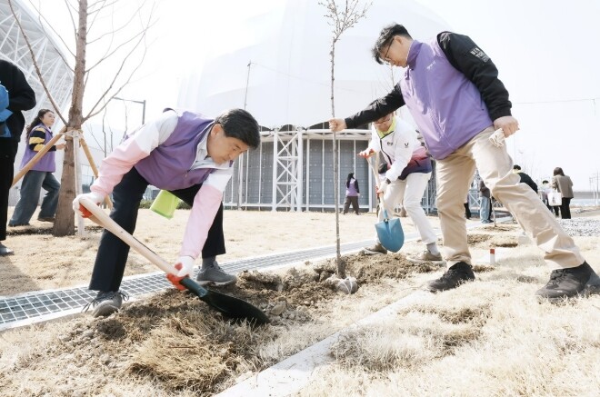 광주시, 제81회 식목일 맞아 G-스...