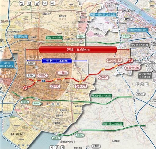 인천시, 제4경인고속화도로 사업 순항...