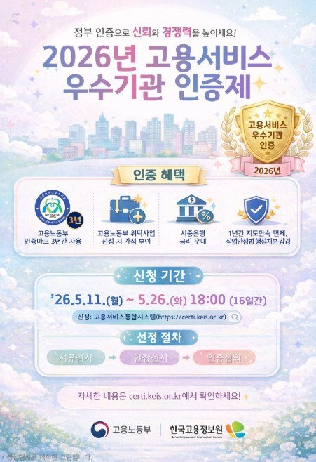 고용노동부, 대한민국 고용서비스 대표...